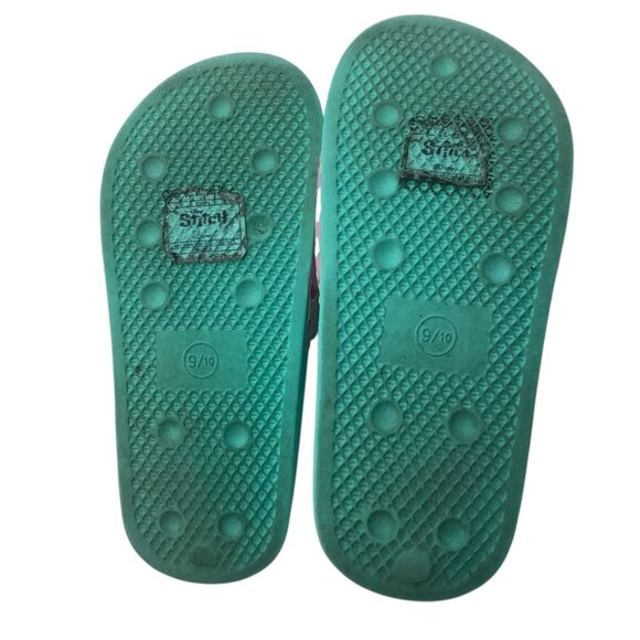 Disney Stitch Kids Slides Sandals Toddler Size 9/10 Non Slip Summer Beach - Picture 3 of 3